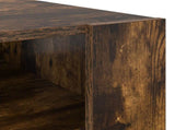 Coffee Table Smoked Oak 92 x 53 x 45 cm Engineered Wood 8000096