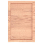 ZNTS Wall Shelf Light Brown 40x60x cm Treated Solid Wood Oak 363637
