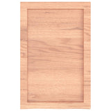 Bathroom Countertop Light Brown 40x60x cm Treated Solid Wood 3156100