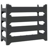 Wine Rack for 24 Bottles PP Stackable 154978