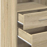 Highboard Sonoma Oak 40x42.5x124 cm Engineered Wood 846161