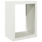 Firewood Rack White 60x40x80 cm Steel 850997