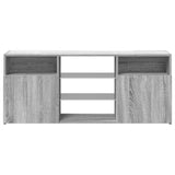 TV Cabinet with LED Lights Grey Sonoma 120x30x50 cm 815715