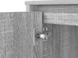 Desk Grey Sonoma 120x42x76 cm Engineered Wood 861819