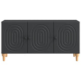 TV Cabinet Black 99 x 34.5 x 50 cm Engineered Wood 894256