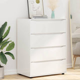 Storage Cabinets High Gloss White 80 x 48 x 105 cm 3406229