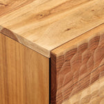 Bedside Cabinets 2 pcs 40x33x46 cm Solid Wood Acacia 356852