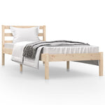 Bed Frame without Mattress 75x190cm Small Single 810390