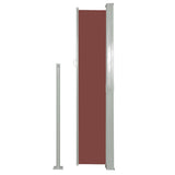 Retractable Side Awning 160 x 500 cm Brown 45465