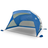 Beach Tent Azure Blue 274x178x170/148 cm 185T Polyester 94403