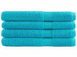 Premium Sauna Towels SOLUND 4 pcs Turquoise 80x200 cm 600 gsm 137459