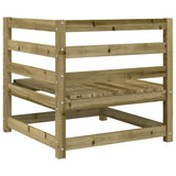10 Piece Garden Sofa Set Impregnated Wood Pine 3299639