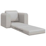 Sofa Bed Cloud Grey 98 x 71 x 83 cm Fabric 4106664