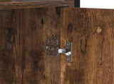 Book Cabinet Smoked Oak 40 x 24 x 161 cm Engineered Wood 883852