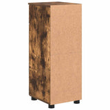 Bathroom Cabinet with Drawer Smoked Oak 30 x 35 x 80 cm 883329