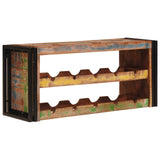 Wine Rack Brown 100 x 45 x 33 cm Solid Reclaimed Wood 4104762
