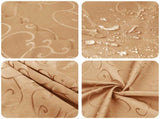 Table Cloth 5 pcs Rectangular Beige 110 x 180 cm 42040439