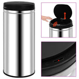 Automatic Sensor Dustbin 80 L Stainless Steel 322697