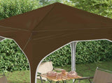 Pop-up Party Tent 194 x 194 x 245 cm Taupe 42019817