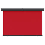 ZNTS Balcony Side Awning 165x250 cm Red 317859