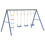 Outdoor Swing Set with Swings and Ladder 3283609