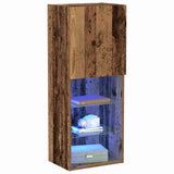 TV Cabinet Set Old Wood 40.5 x 30 x 102 cm Engineered Wood 863087