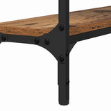 Console Table Old wood 100 x 22.5 x 75 cm Engineered Wood 883503