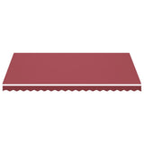 Replacement Fabric for Awning Burgundy Red 4.5x3 m 311969