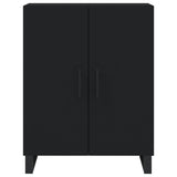 Highboard Black 69.5x34x180 cm Engineered Wood 3198234