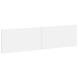 Wall-Mounted Headboard BREDA White Engineered Wood 897585