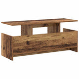 TV Stand Old Wood 102 x 35 x 45 cm Engineered Wood 890998