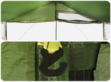 Family Tent Green 450 x 400 x 265 cm Polyester and Steel 42028599