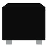 TV Cabinet Black 140x40.5x35 cm Engineered Wood 342624