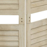 5-Panel Room Divider 175x165 cm Solid Wood Paulownia 338580