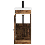 Bathroom Vanity with Sink Old Wood 42 x 40 x 84.5 cm 890062