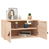 Wall Cabinets 2 pcs 60x30x30 cm Solid Wood Pine 818366