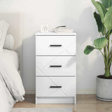 Bedside Cabinet White 38 x 38 x 66 cm Engineered wood 883374