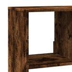 Bookcase Smoked Oak100x33x125.5 cm Engineered Wood 3309334
