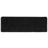 ZNTS Stair Mats 30 pcs 65x21x4 cm Black 3365826