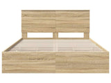 Bed Frame Sonoma Oak Engineer Wood 3409477