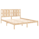 Bed Frame without Mattress Pine 160x200 cm Solid Wood 3105610