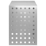 Air Conditioner Cover Silver 100 x 50 x 70 cm Galvanised Steel 8014134
