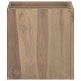 Wall-mounted Bathroom Cabinet 46x25.5x40 cm Solid Wood Teak 338252