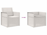 Garden Dining Chairs 2 pcs White PP 899963