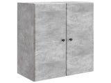 Wall-Mounted Cabinet Concrete Grey 66 x 34.5 x 90 cm 899078
