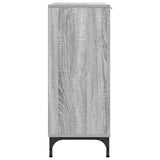 Sideboard Grey Sonoma 89.5 x 33 x 82 cm Engineered Wood 883460