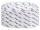 Multipurpose Utility Rope 20 mm 50 m White and Blue PP 3472787