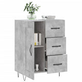 Sideboard Concrete Grey 69.5x34x90 cm Engineered Wood 830256