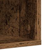 Shoe Cabinet Old Wood 54x34x183 cm Engineered Wood 859384
