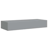 Wall-mounted Drawer Shelf Grey 60x23.5x10cm MDF 330259